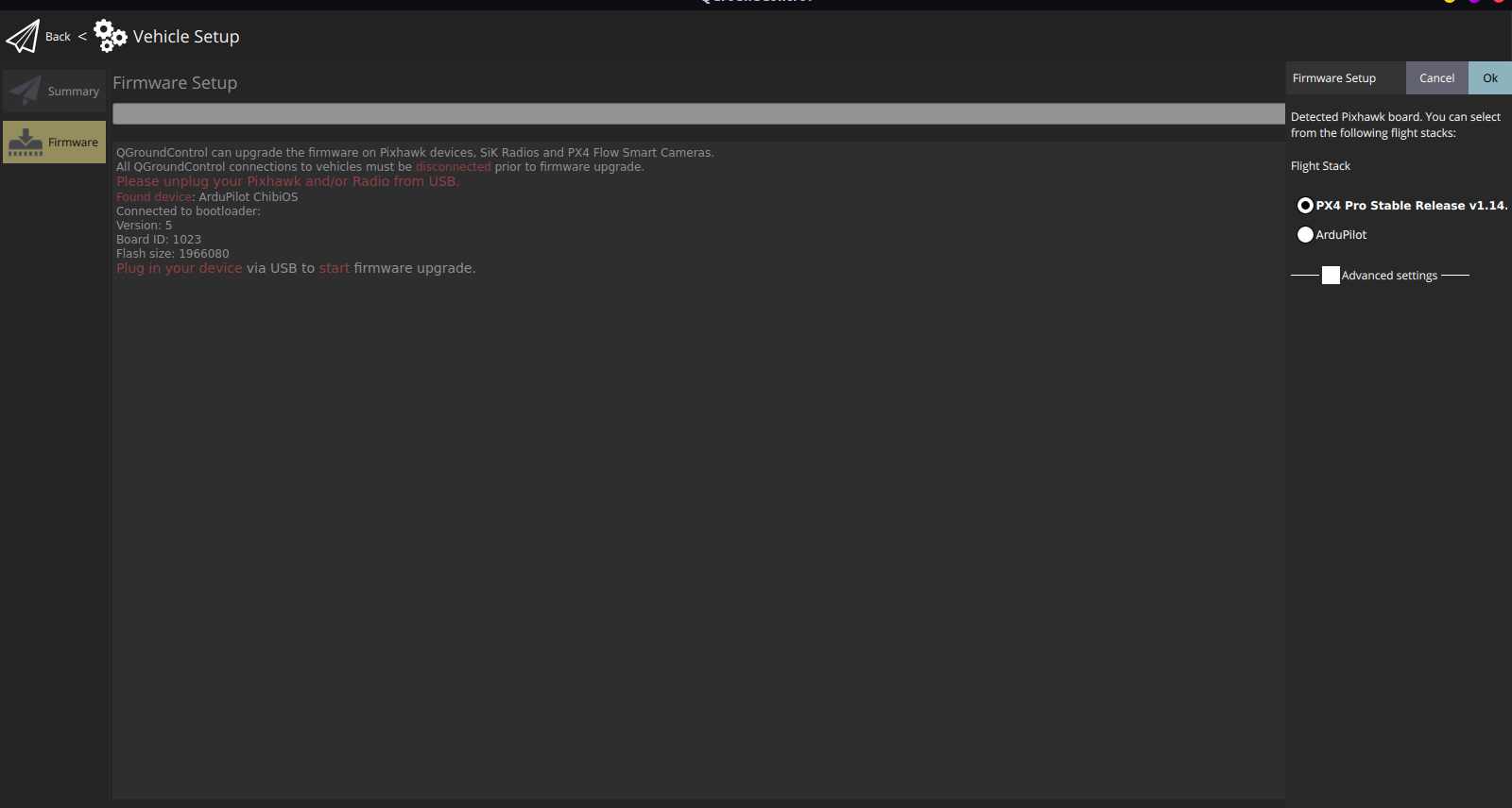 [Bug] QGC does not uploads the latest stable PX4 release (v1.14.0) to ...