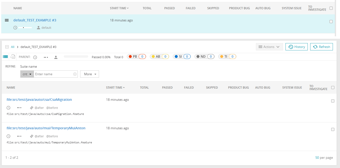 Error is displayed if you try to run cucumber tests in parallel · Issue