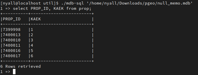 Incorrect value read from field · Issue #339 · mdbtools/mdbtools · GitHub