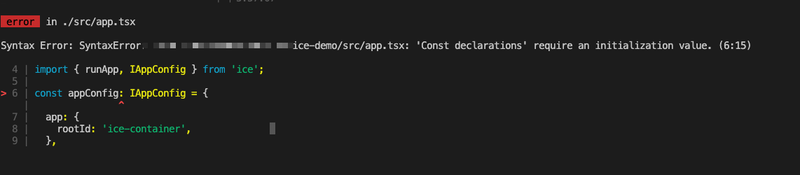 webpack模式下, 使用插件react-refresh报错 · Issue #5081 · alibaba/ice · GitHub