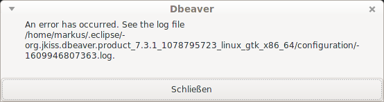 Cant start dbeaver after update to 7.3.1 · Issue #10890 · dbeaver ...