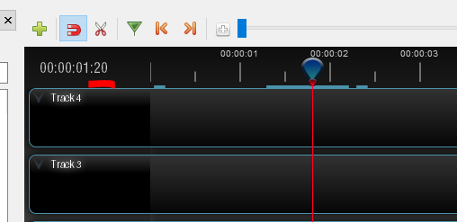 openshot timeline clip