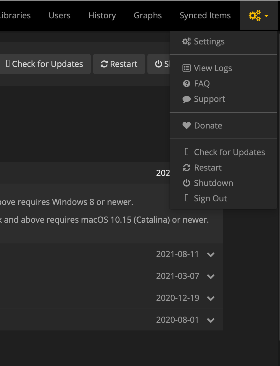 Icons under Safari not showing · Issue #1678 · Tautulli/Tautulli · GitHub