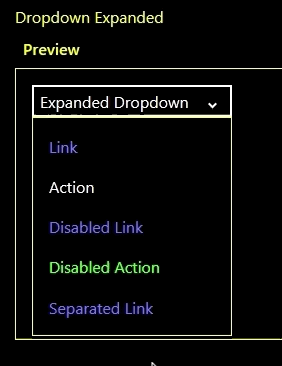 Missing high contrast hover background color on dropdown menu · Issue ...