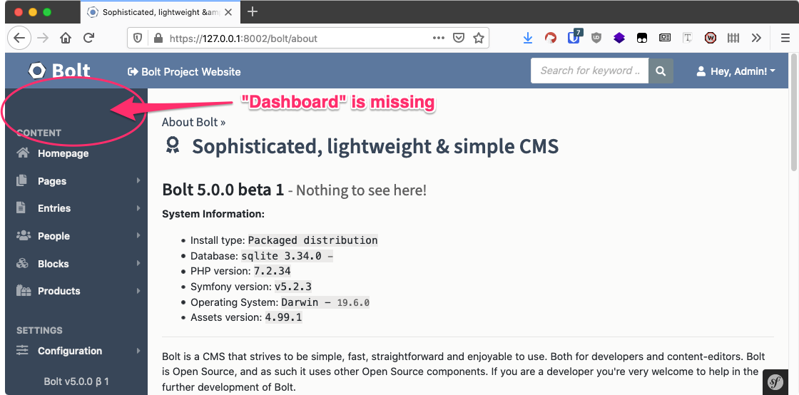 [5.0] Login weirdness.. · Issue #2446 · bolt/core · GitHub