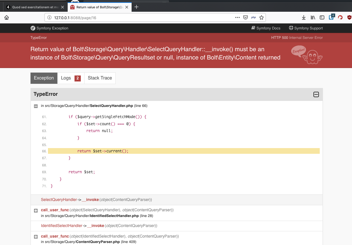 Setcontent bug `setcontent homepage = "homepage/1"` · Issue #282 · bolt ...