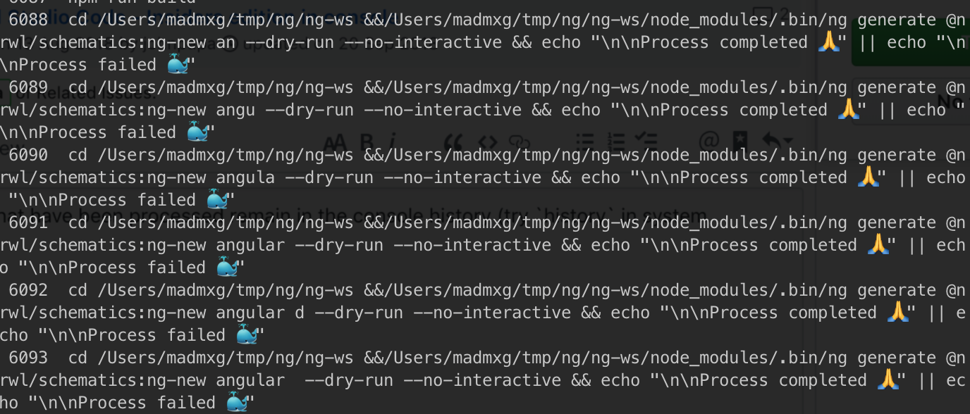 All commands in system console history · Issue #468 · nrwl/nx-console ...
