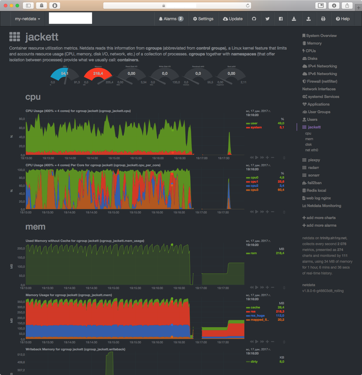 100 cpu usage (1 core) until restarted · Issue 34 · linuxserver