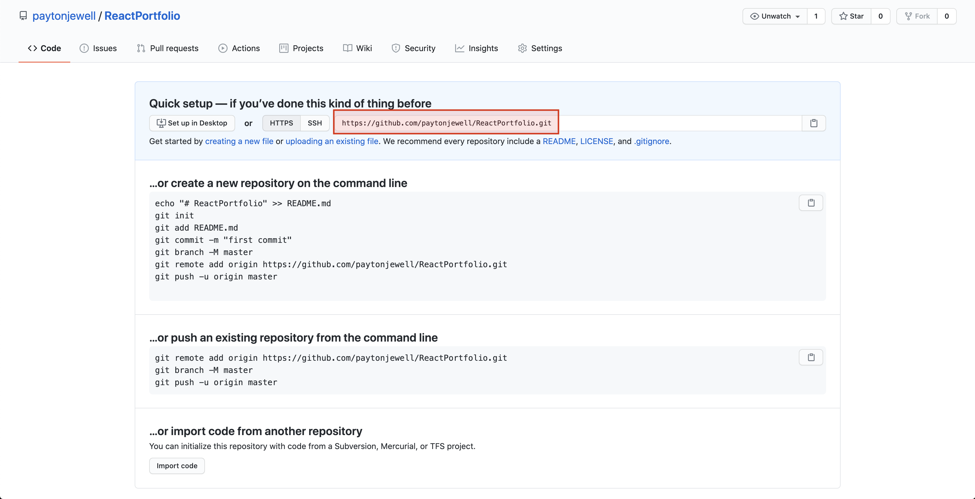 GitHub - paytonjewell/ReactPortfolioTemplate: Portfolio template for ...