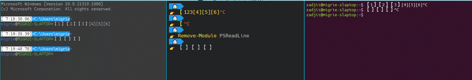 Paste in PowerShell drops certain characters like "【】｜" · Issue #9263 ...
