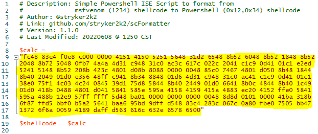 GitHub - stryker2k2/scFormatter: Simple Powershell ISE Script to format ...