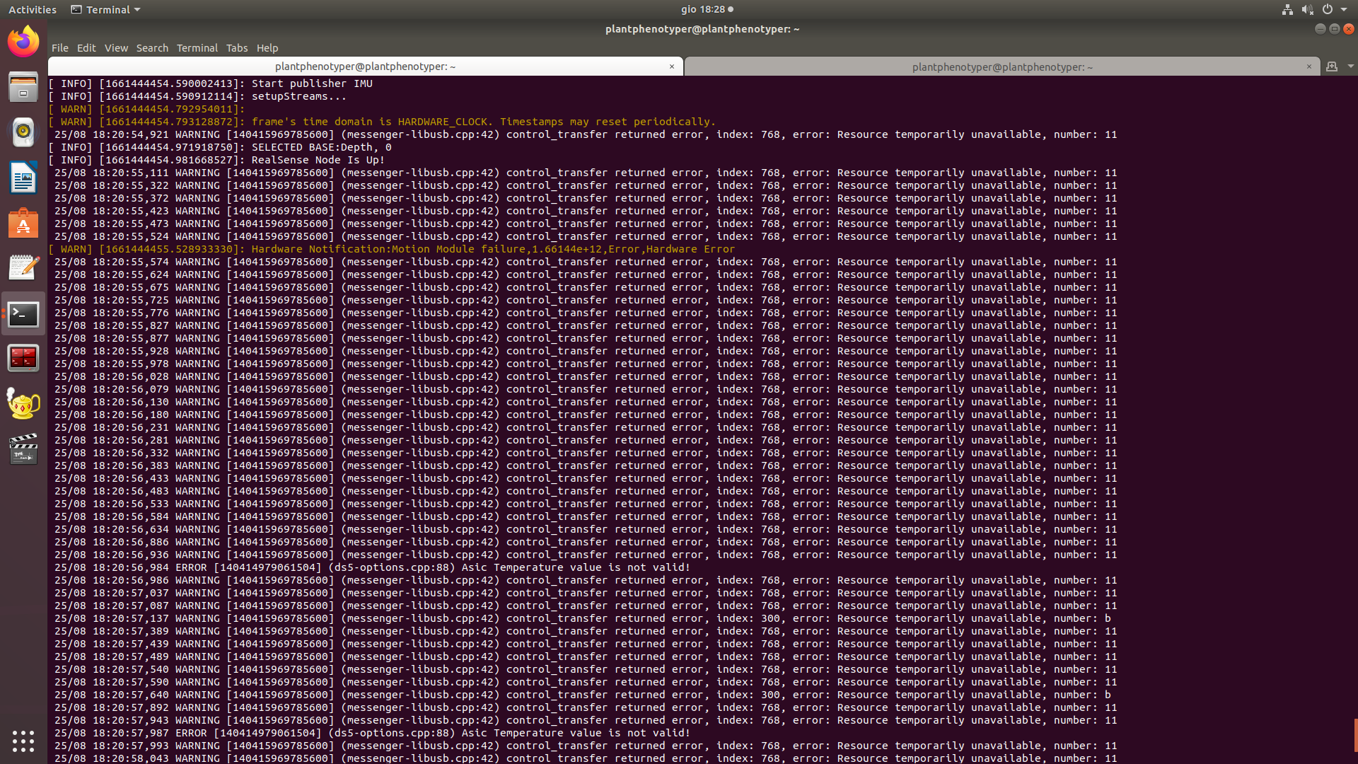 Missing frames in the aligned_depth_to_color/image_raw topic · Issue