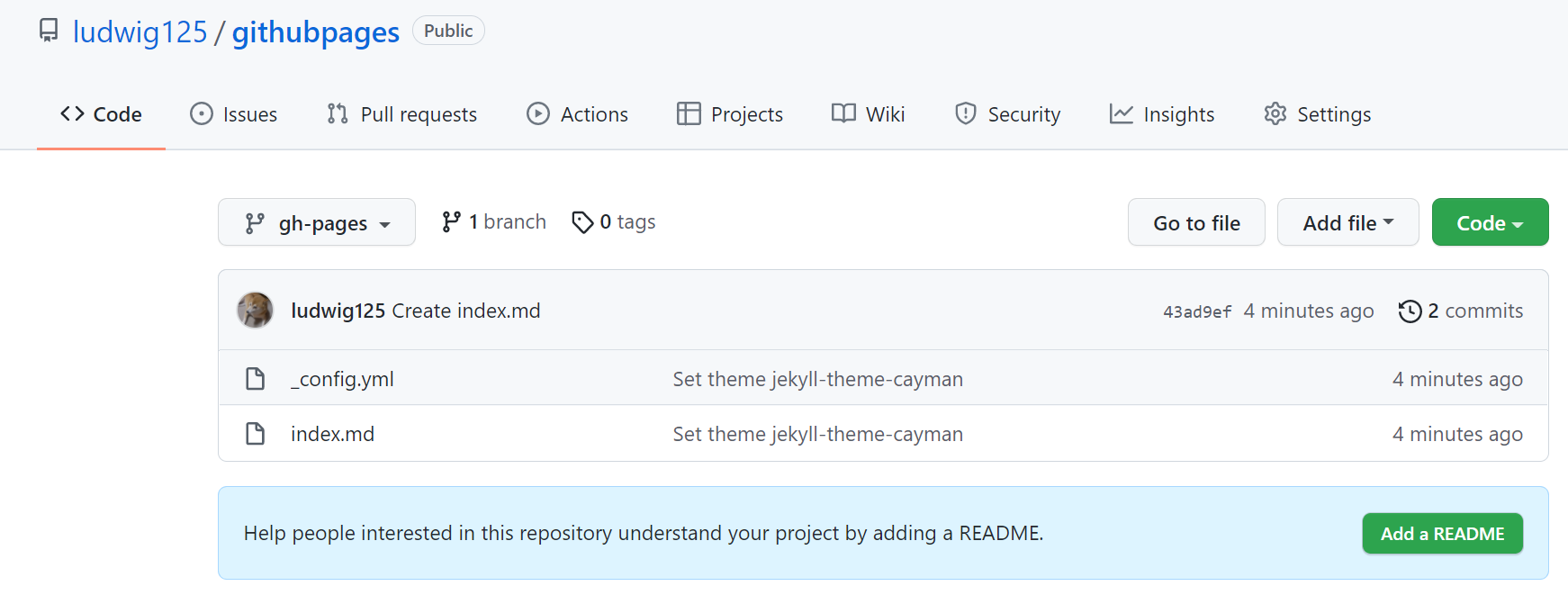 github pages でWASMを使ったGoのWebツールを動かす【その1】（github pages導入） - ludwig125のブログ