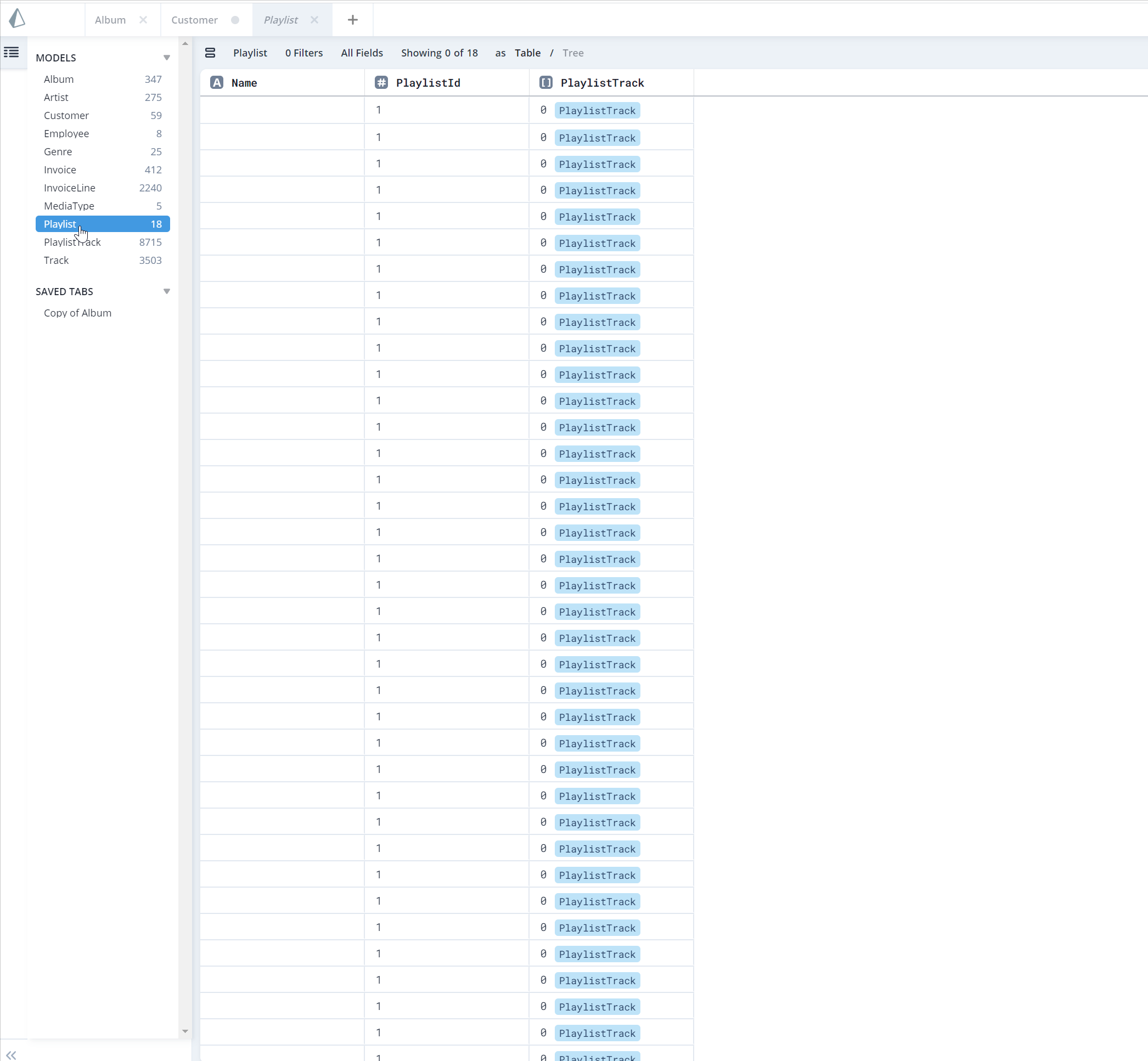 Loading state shows column titles later than actual empty table · Issue ...