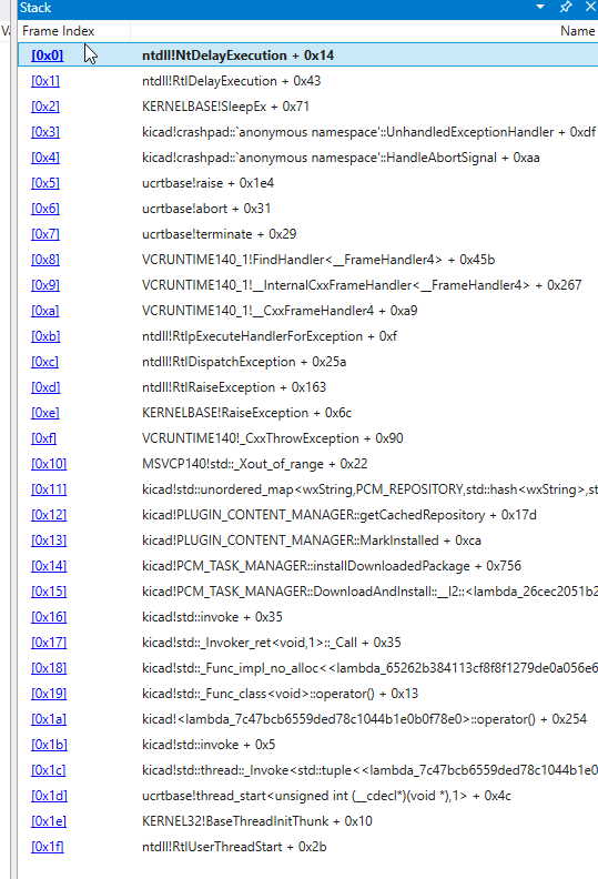 callstack incomplete in sentry vs windbg · Issue #747 · getsentry ...