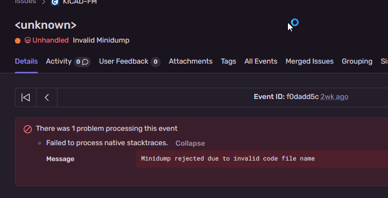 issue reports invalid minidumps that appear valid in MSVC · Issue ...