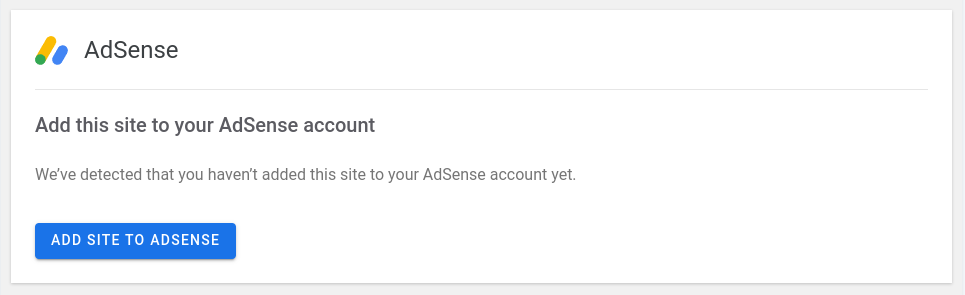 Implement UI for new AdSense setup account components · Issue #4763 ...