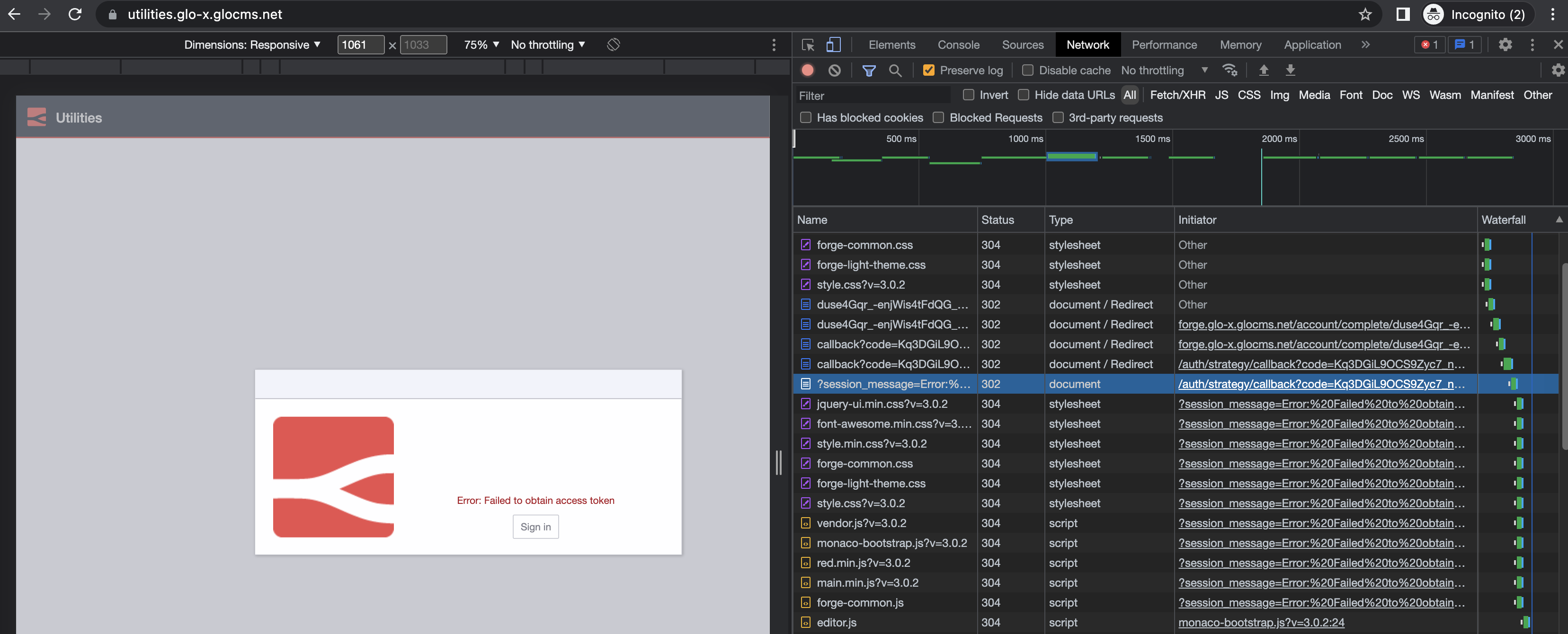 AWS ELB Error Failed to obtain access token · Issue 1034 · FlowFuse