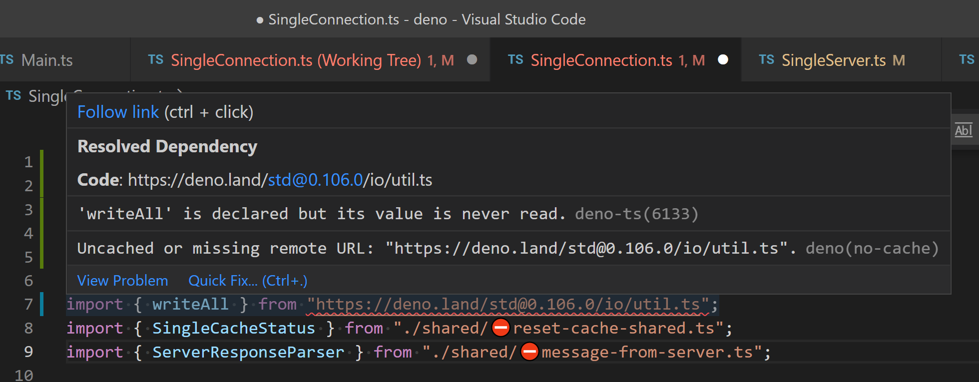 VS Code gets very confused trying to import a standard library. · Issue ...