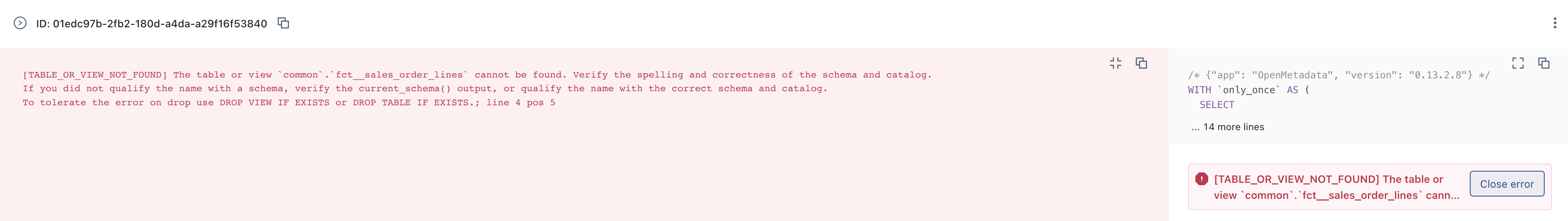 [Databricks – Profiler] `Table or view not found`, Catalog missing in ...