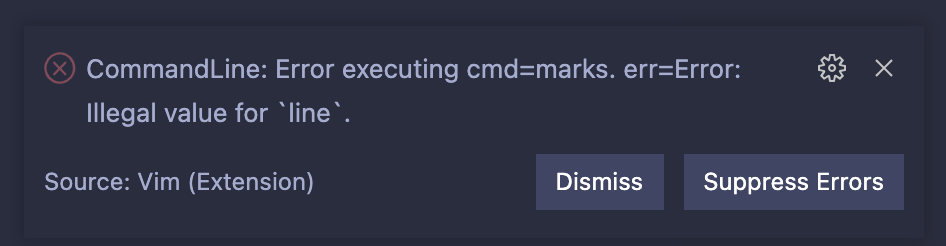 `:marks` show error position when focusing on another file · Issue ...