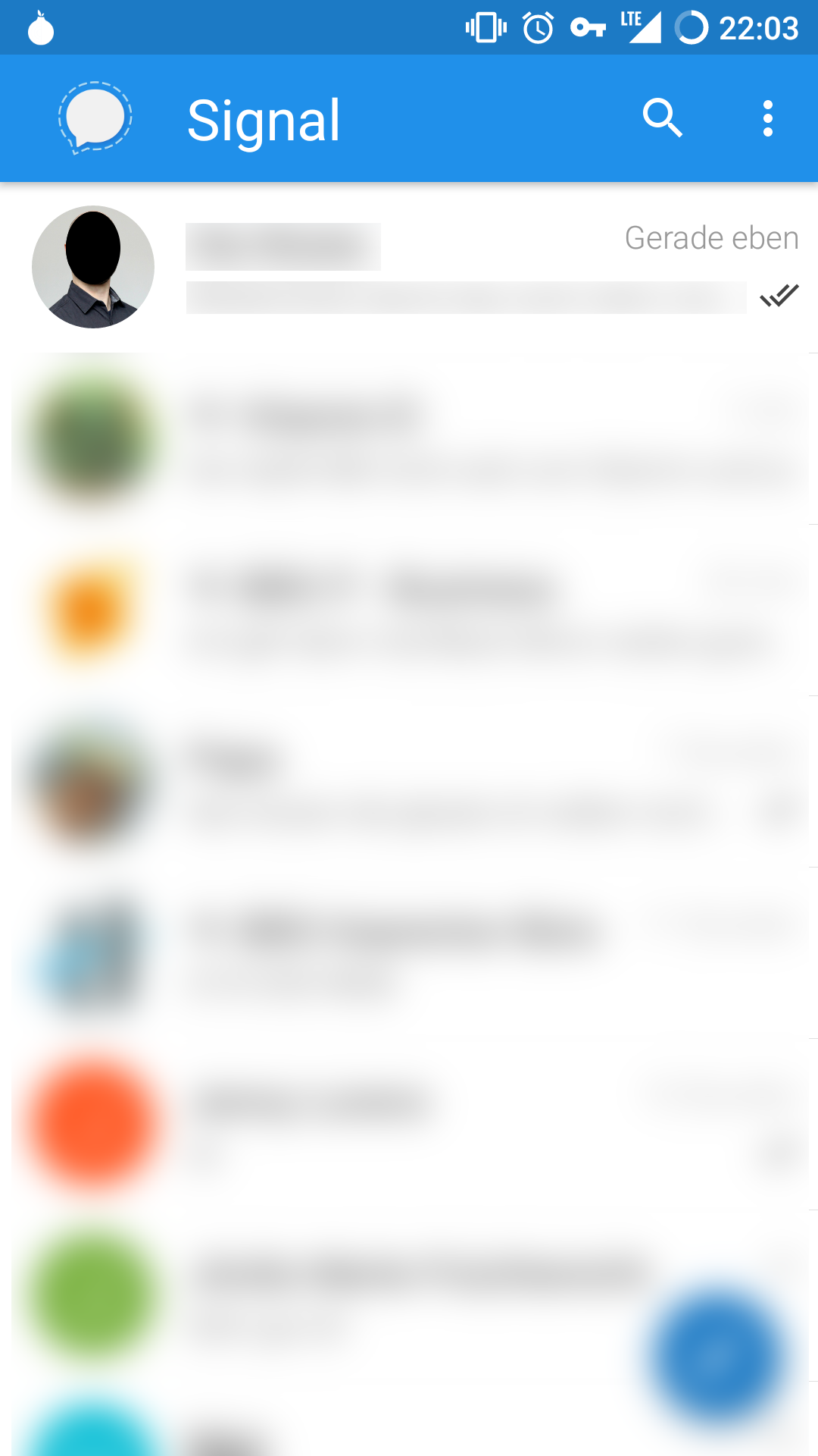 Signal profile avatar out of frame (cropped) when viewing profile