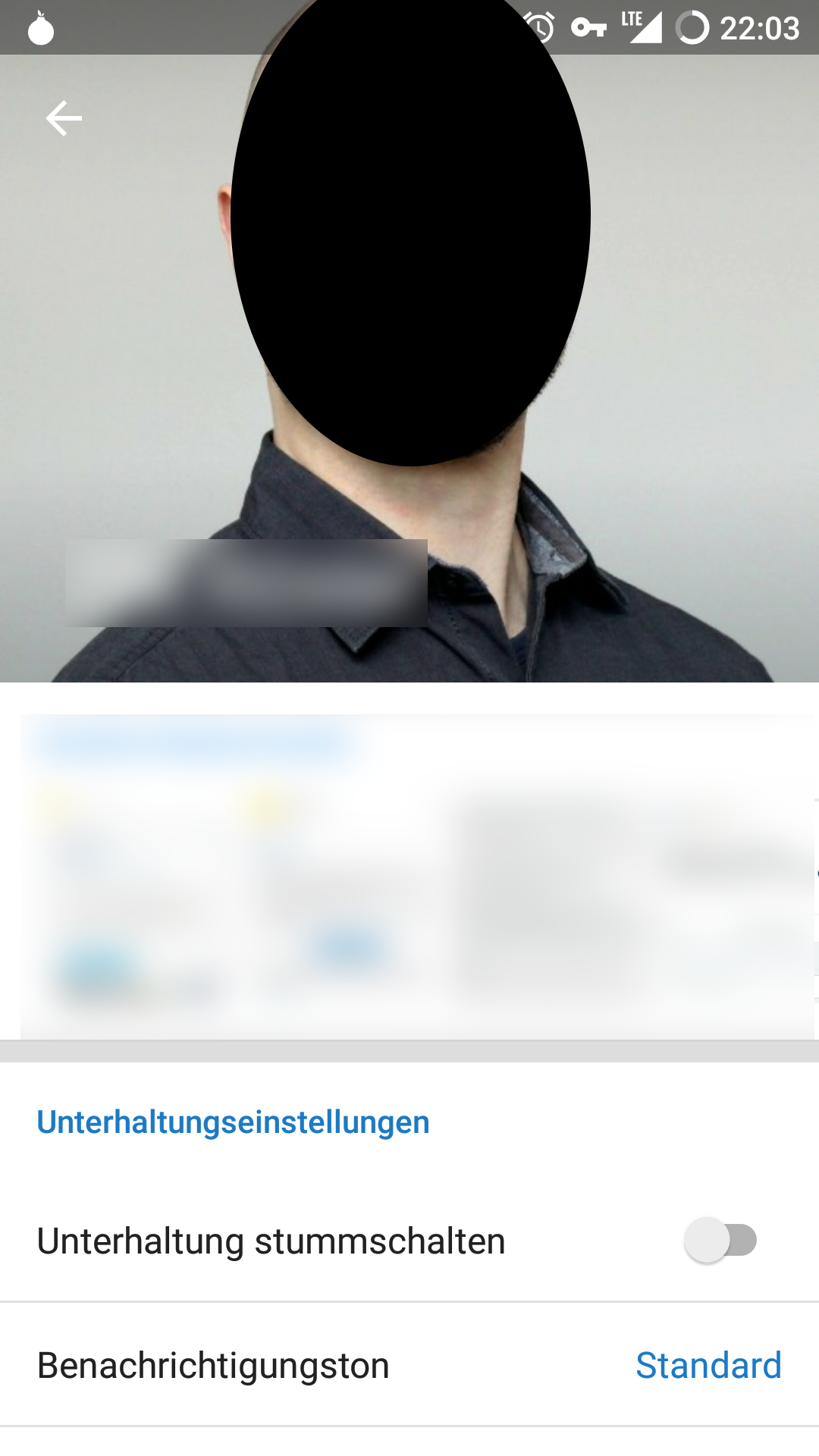 Signal profile avatar out of frame (cropped) when viewing profile