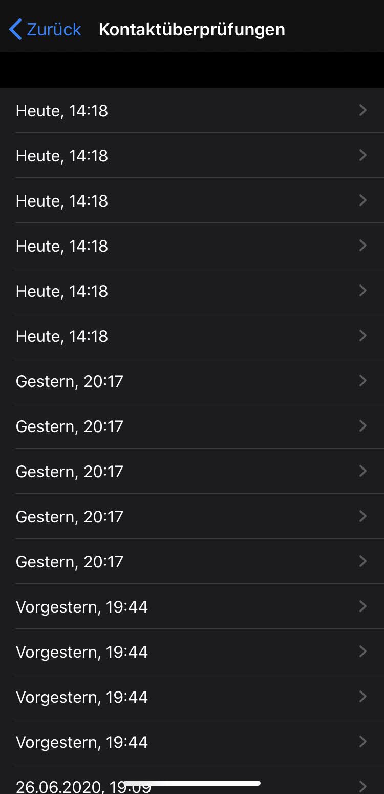 IKontaktüberprüfung