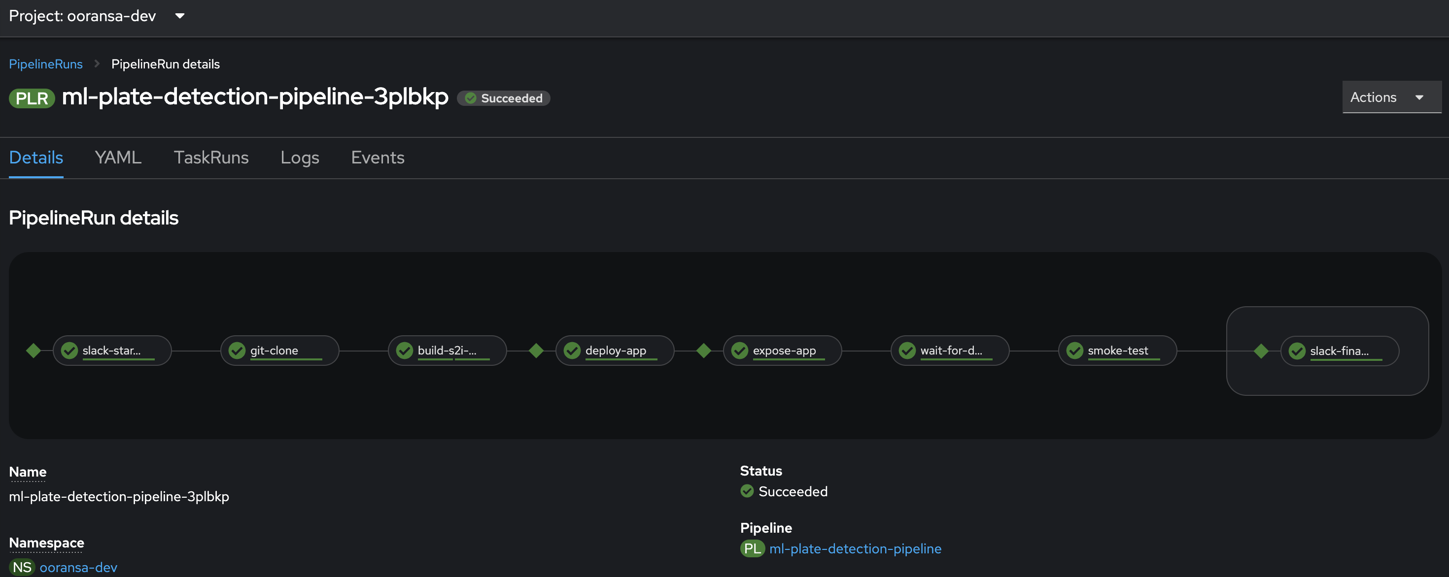 GitHub - osa-ora/ml-sample-demo: A demo built on a fork from Red Hat ...