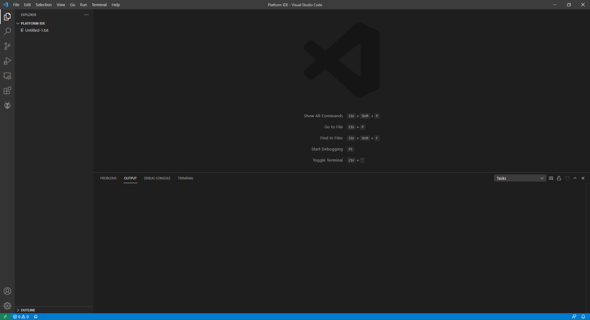 PlatformIO buttons not showing on VSCode · Issue 111 · platformio/platformiovscodeide · GitHub