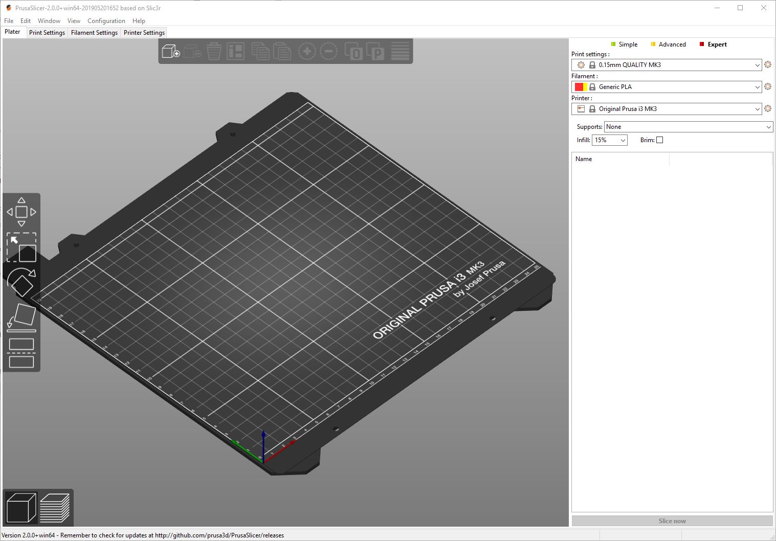 PrusaSlicer 2.0 - Plater Icons Not Visible on Dual Monitors · Issue ...