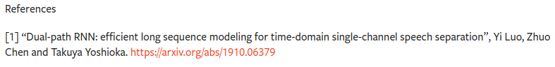 Fix references in docs · Issue #296 · asteroid-team/asteroid · GitHub