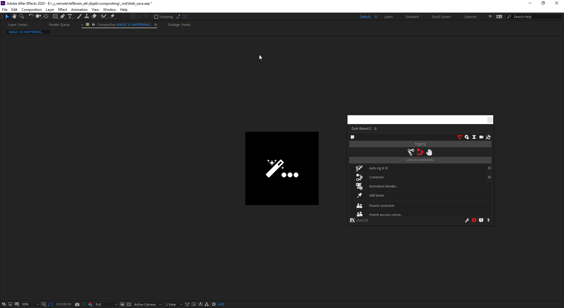IK constraint does not build and locks up DUIK until AE reboot · Issue