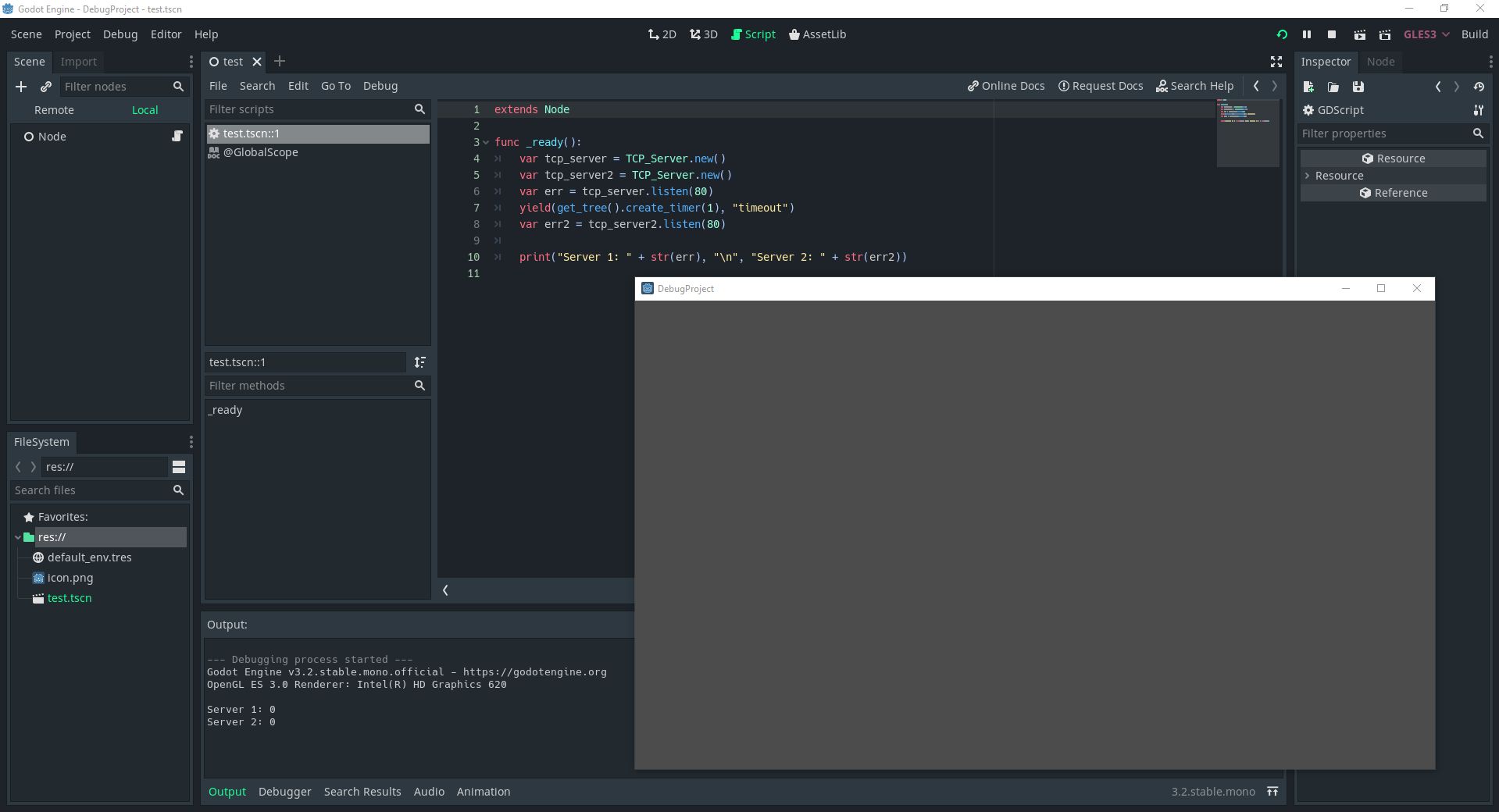 tcp_server checking if port is free fails in windows · Issue 35350