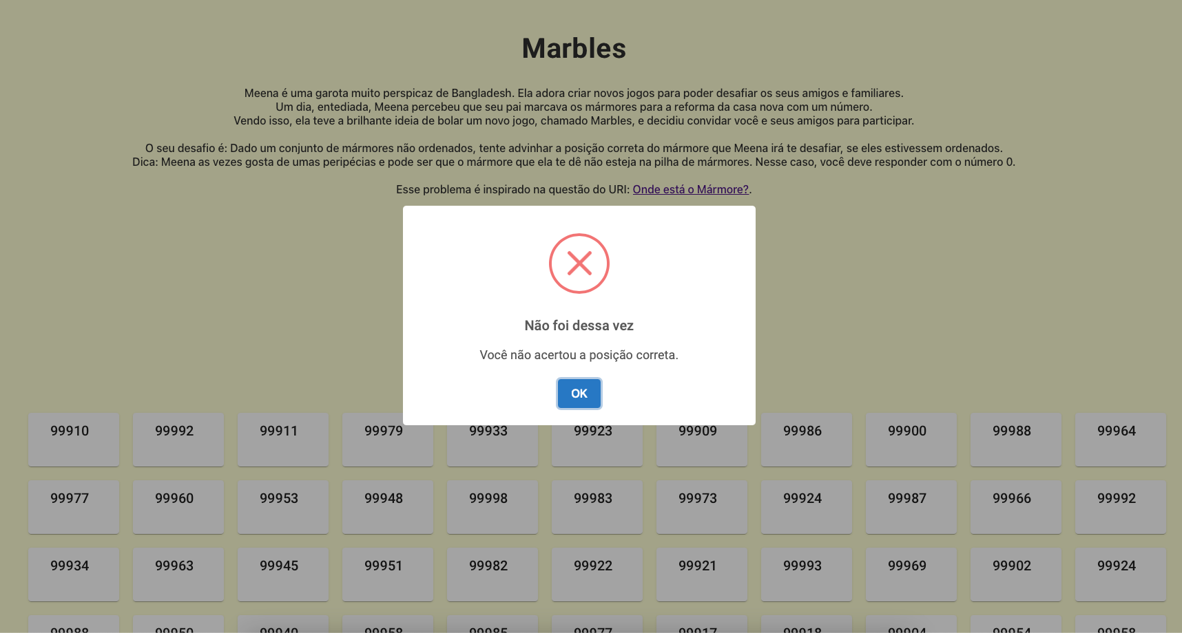 GitHub - projeto-de-algoritmos/DC_Marbles: Participe do Marbles!