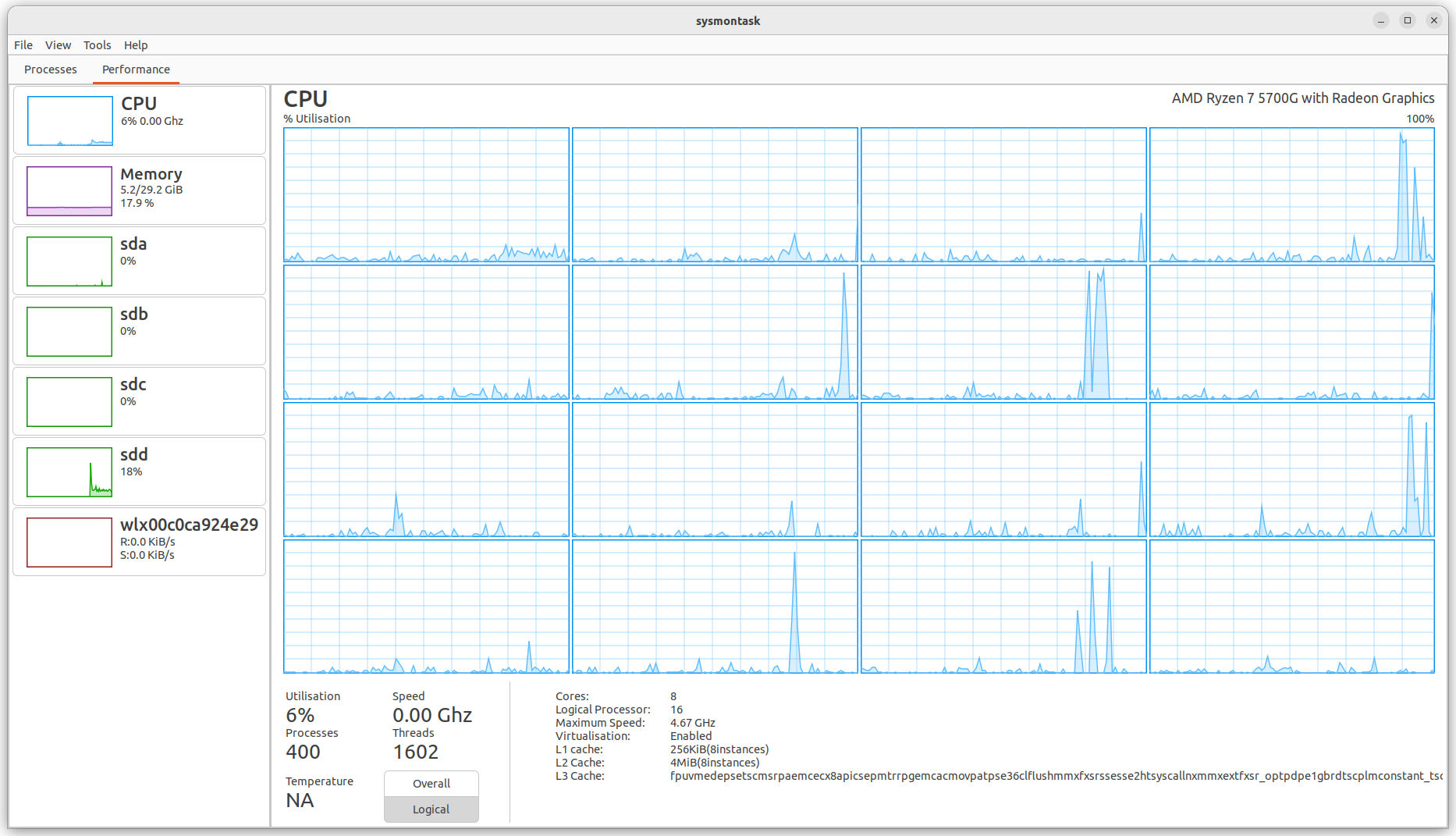 Use multiple CPU processes in scanning and preview generation when