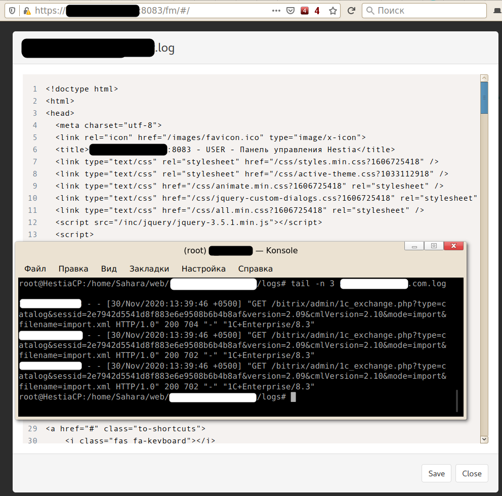 File Manager shows HTML code instead of some files content · Issue ...