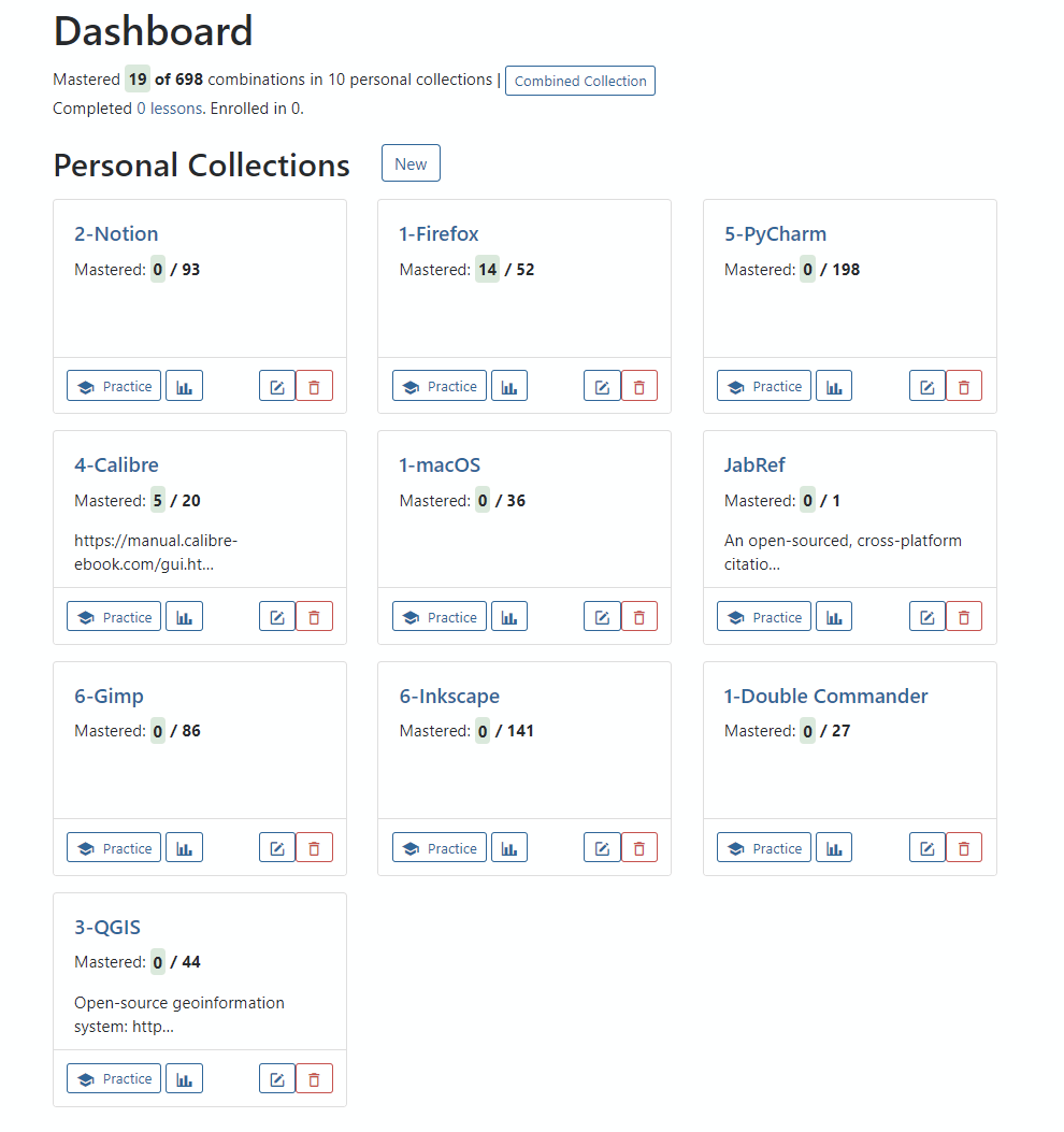 Add sorting options to Dashboard · Issue #45 · tkainrad/keycombiner ...