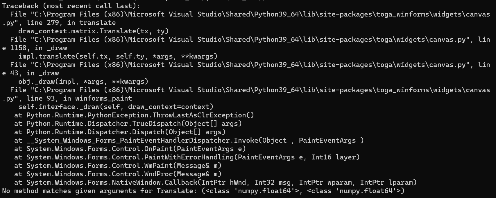 Can't show the plot · Issue 16 · beeware/togachart · GitHub