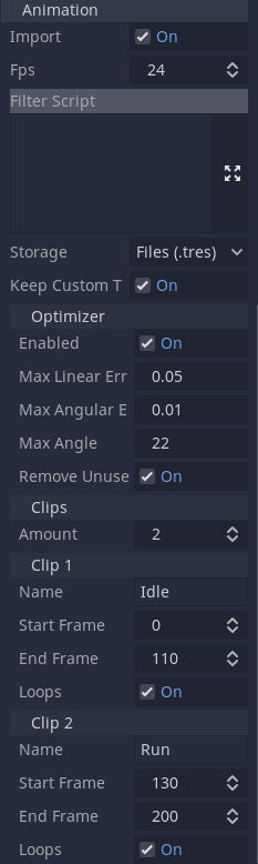 Import animation clips not working (3D) · Issue #36587 · godotengine ...