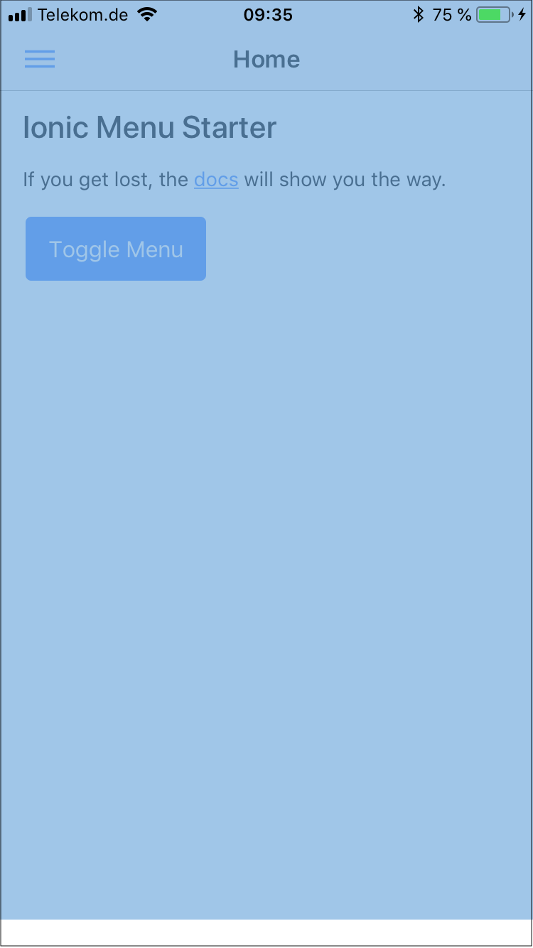App doesn't fill up the whole screen height on iOS · Issue 646 · ionic