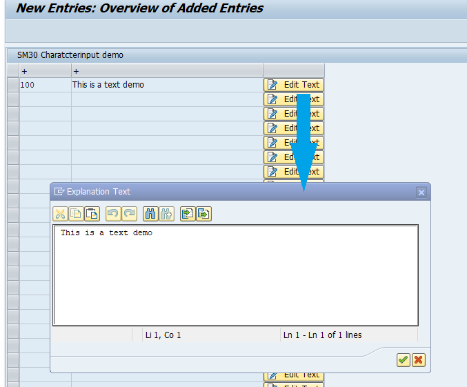 Github arnabdatta abap sm30 text input display and save text more