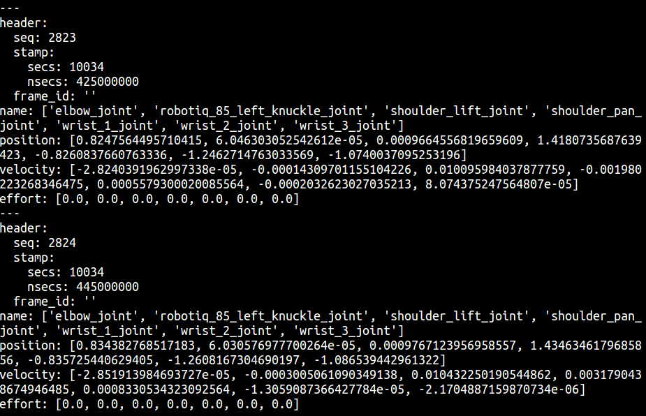 Joint velocities in gazebo are all near to zero · Issue #354 · ros ...
