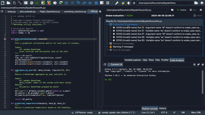 Code analysis entries collapsing after clicking one of them · Issue ...