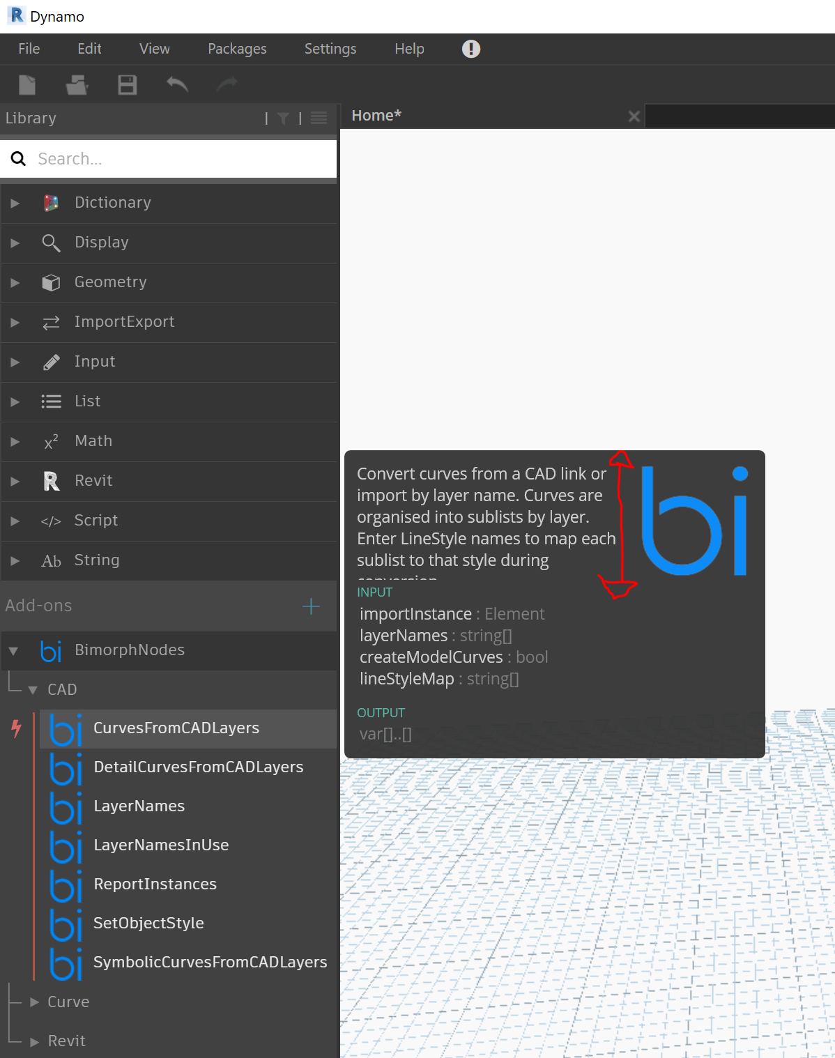 Dynamo 2.0 Improvement: Node description box cant be scrolled · Issue ...