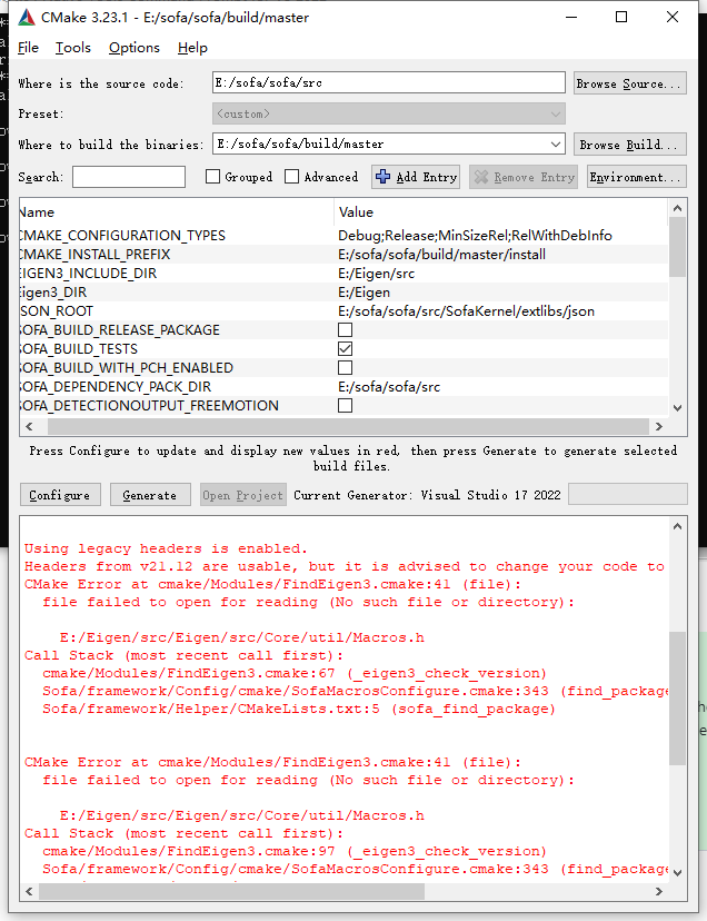 STLIB module not found (Python3.7, Win10, SOFA v21.12) · sofa-framework ...