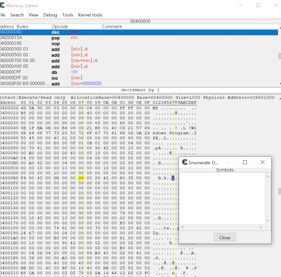 private build enumerate dll list no possible · Issue 557 · cheat