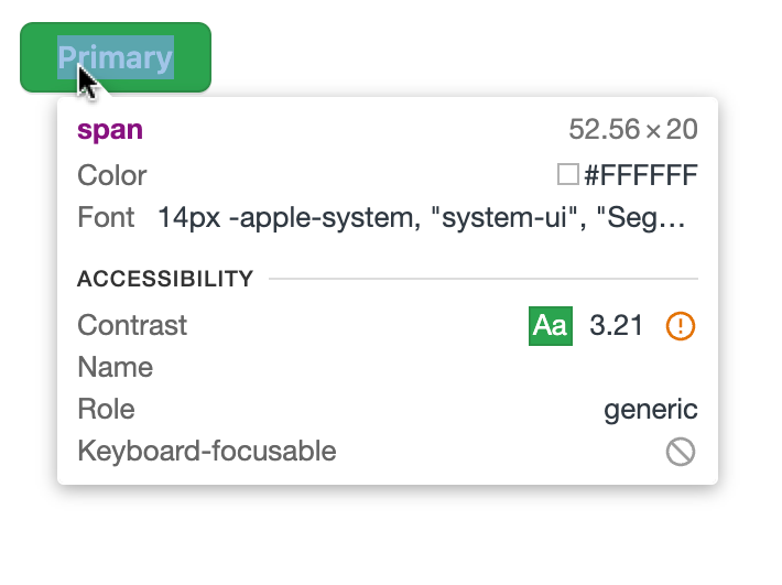 Before fix, Button has system font