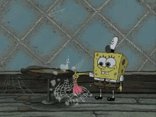 spongebob-dusting-cobwebs