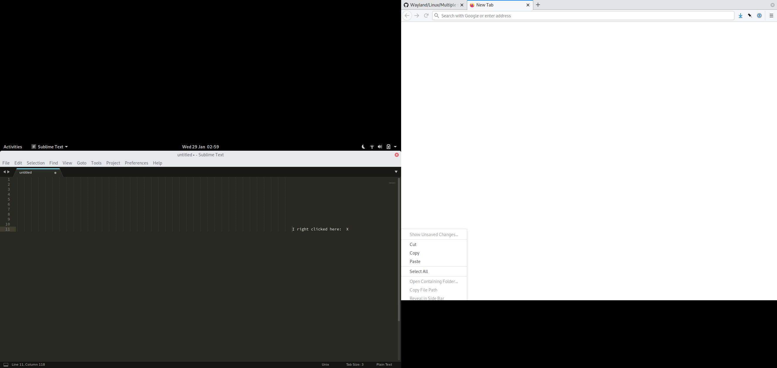 Wayland/Linux/Multiple screens - Context menu and popups positioned ...